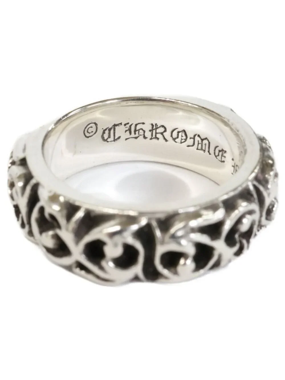 Chrome Hearts 925 Eternity Vine Band No 16 Ring